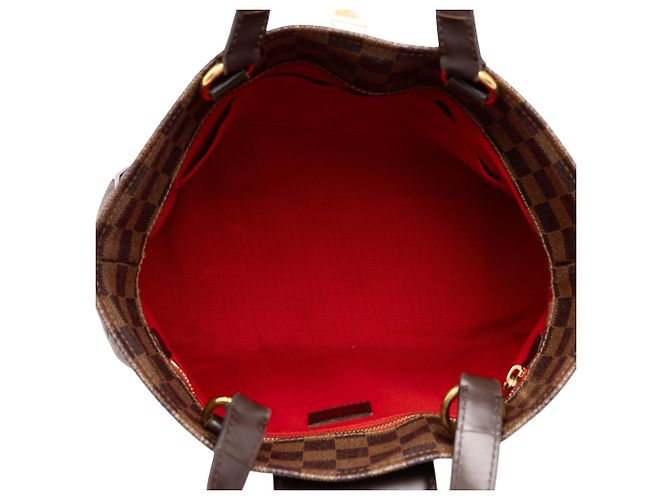 Louis Vuitton Brown Damier Ebene Cabas Rosebery - vista 4