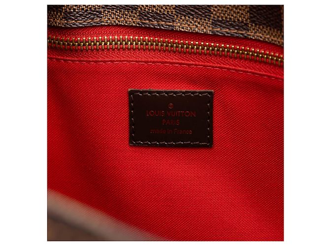 Louis Vuitton Brown Damier Ebene Cabas Rosebery - vista 5