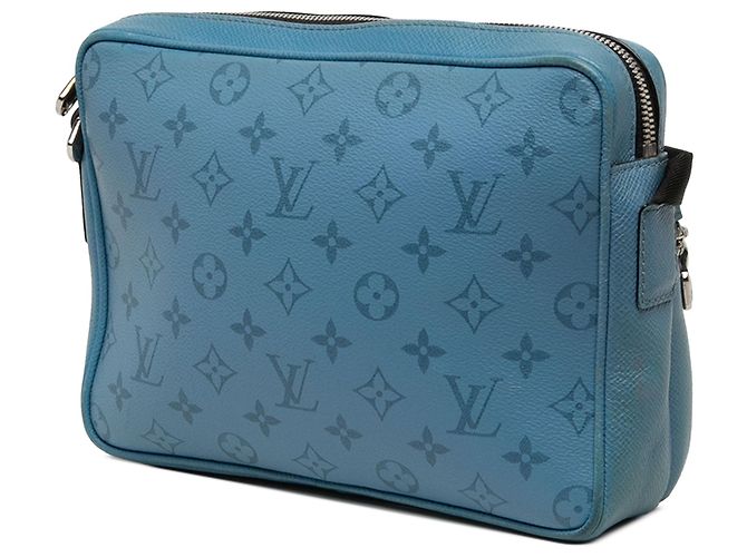 Louis Vuitton Blue Monogram Taigarama Outdoor Messenger - vista 2