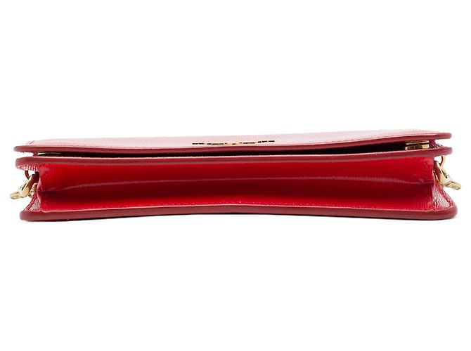 Clutch Prada Red Vitello Move con catena - vista 3