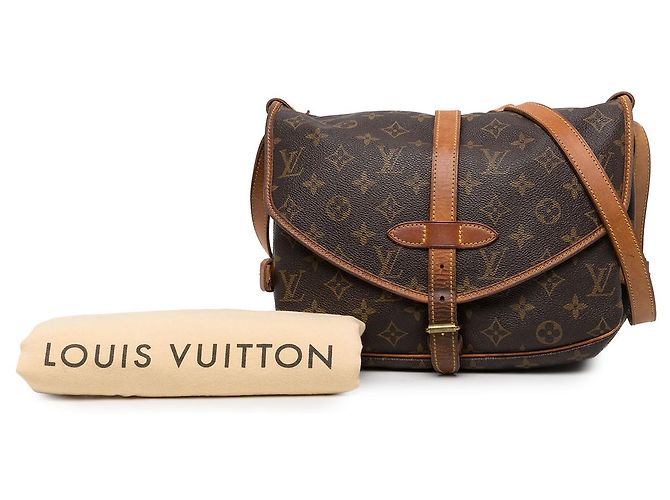 Louis Vuitton Brown Monogram Saumur 30 - Ansicht 6
