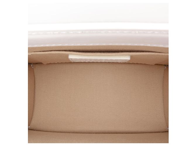 Jacquemus White Leather Le Chiquito Moyen - vista 4