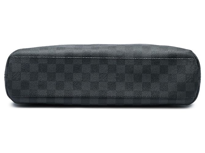 Louis Vuitton Black Damier Graphite Mick GM - vista 3