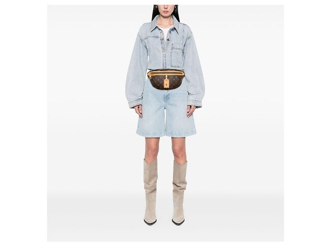 Bumbag Louis Vuitton Brown Monogram High Rise - vista 6