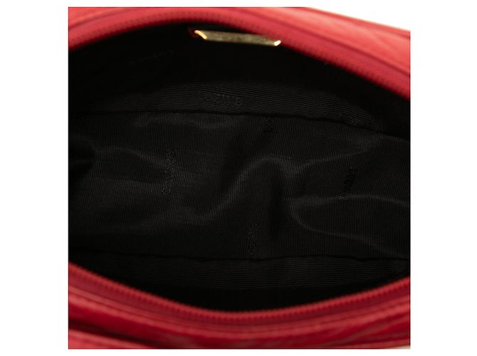 Borsa a tracolla LOEWE Anagram in nappa rossa - vista 4