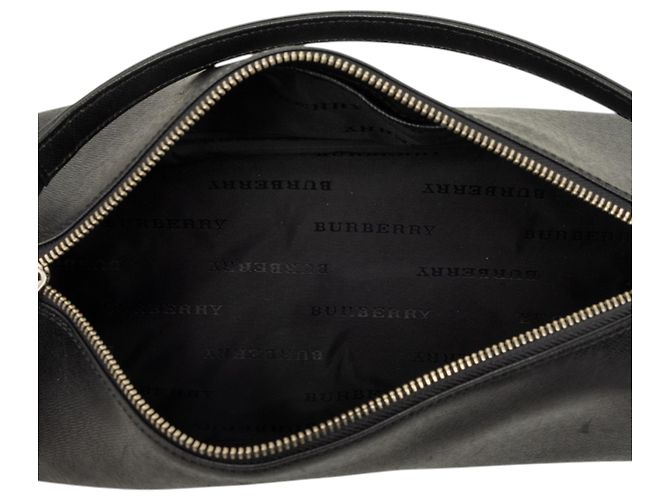 Borsa Barrel Burberry in pelle nera - vista 4