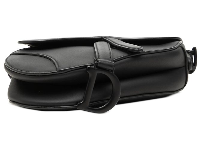 Borsa Saddle Dior Mini in vitello ultra opaco nero - vista 3