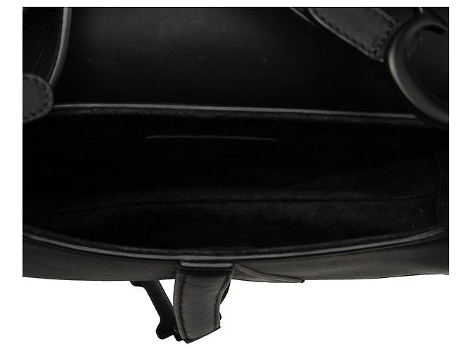 Borsa Saddle Dior Mini in vitello ultra opaco nero - vista 4
