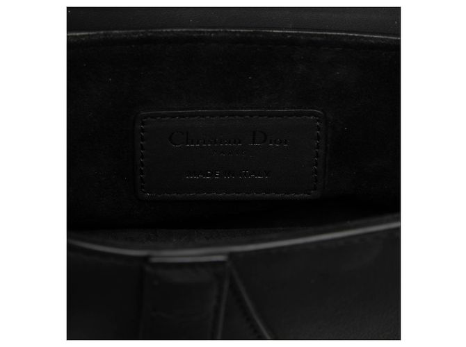 Borsa Saddle Dior Mini in vitello ultra opaco nero - vista 5