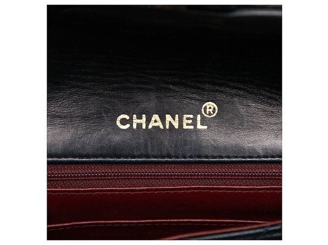 Chanel Black Mini Square Classic Lambskin Single Flap - Ansicht 5