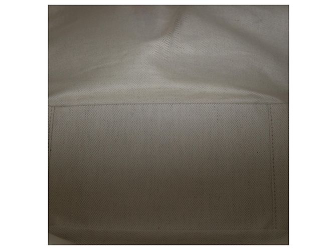 Bolsa Hammock LOEWE pequena em couro e tela Anagram marrom - vista 4