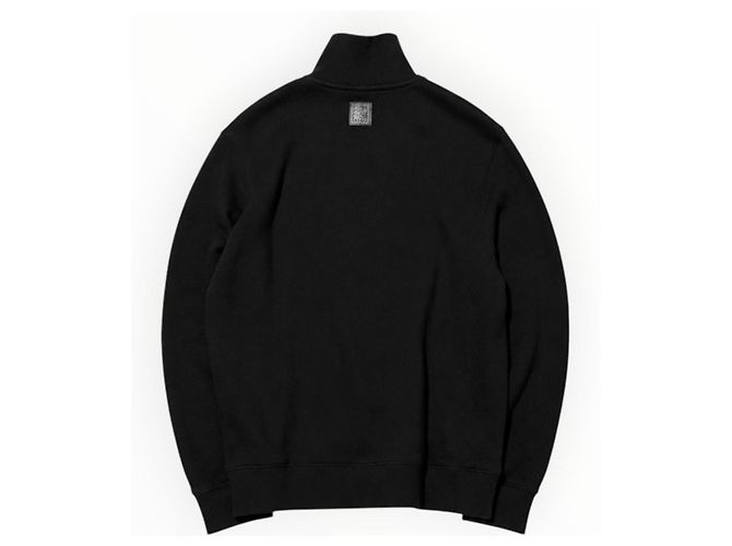 Loewe Sweatshirt aus Baumwolle und Kaschmir mit Reißverschluss - Schwarz - Ansicht 17