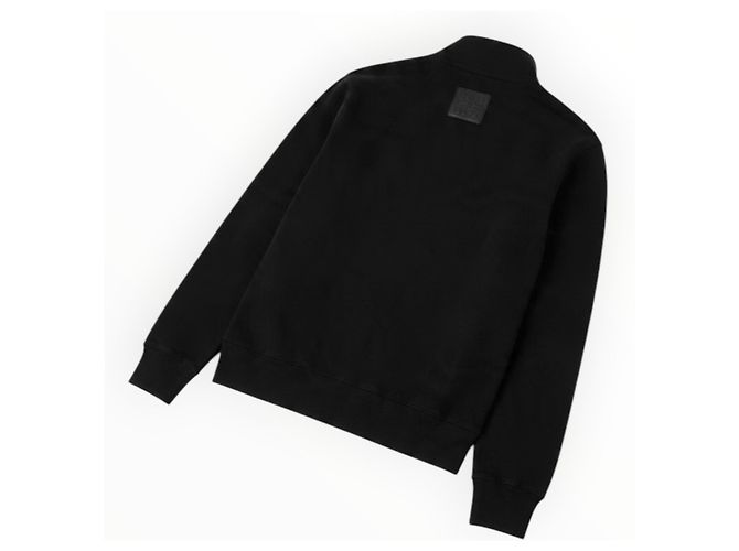 Loewe Sweatshirt aus Baumwolle und Kaschmir mit Reißverschluss - Schwarz - Ansicht 19