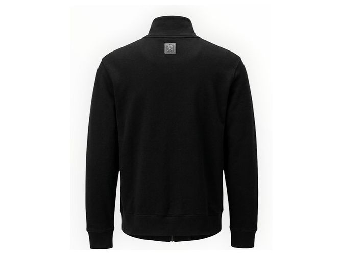 Loewe Sweatshirt aus Baumwolle und Kaschmir mit Reißverschluss - Schwarz - Ansicht 2