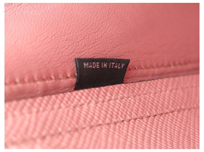 NOVA BOLSA DE MÃO PRADA DOUBLE B2756T COURO SAFFIANO ROSE COM ALÇA - vista 15