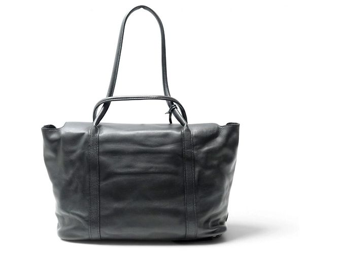 Hermès HERMES INITIAL MARTIN MARGIELA HANDTASCHE AUS SCHWAREM SWIFT-KALBSLEDER CABAS TOTE BAG - Ansicht 2