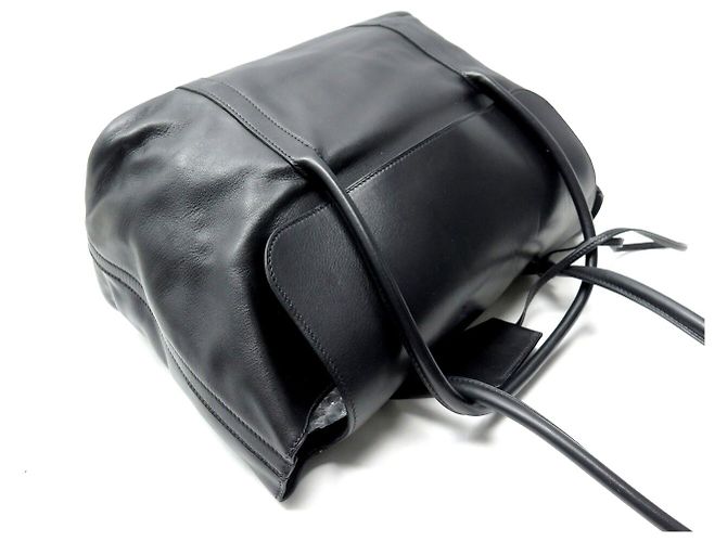 Hermès HERMES INITIAL MARTIN MARGIELA HANDTASCHE AUS SCHWAREM SWIFT-KALBSLEDER CABAS TOTE BAG - Ansicht 4
