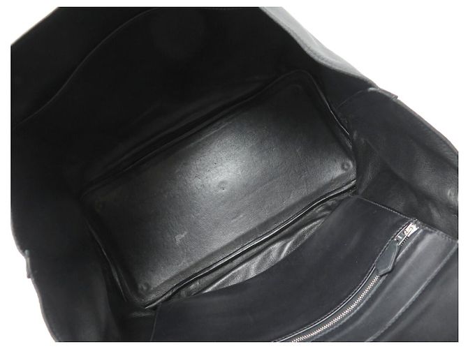 Hermès HERMES INITIAL MARTIN MARGIELA HANDTASCHE AUS SCHWAREM SWIFT-KALBSLEDER CABAS TOTE BAG - Ansicht 6