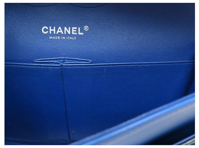 BORSA A MANO CHANEL GRAND CLASSIQUE TIMELESS JUMBO IN PELLE OLOGRAFICA - vista 13