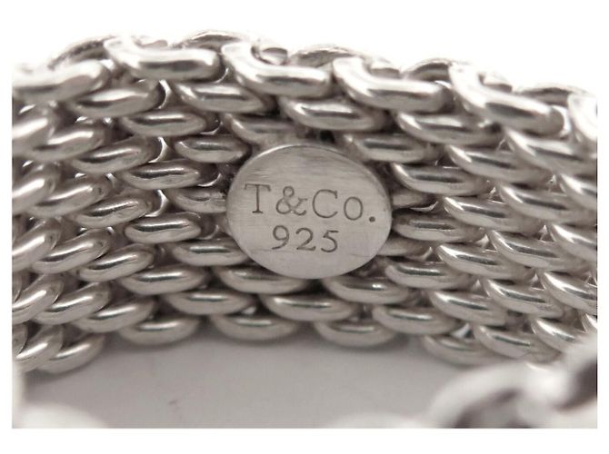 NEU TIFFANY & CO SOMERSET RING 54 GLIEDER STERLINGSILBER 925 8G BOX - Ansicht 9
