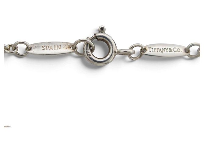 Tiffany & Co BRACCIALE TIFFANY OPEN HEART ELSA PERETTI ARGENTO MASSICCIO 925 E ORO ROSA 18K - vista 6