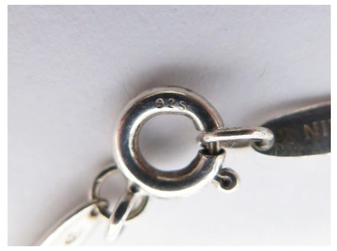 Tiffany & Co BRACCIALE TIFFANY OPEN HEART ELSA PERETTI ARGENTO MASSICCIO 925 E ORO ROSA 18K - vista 9
