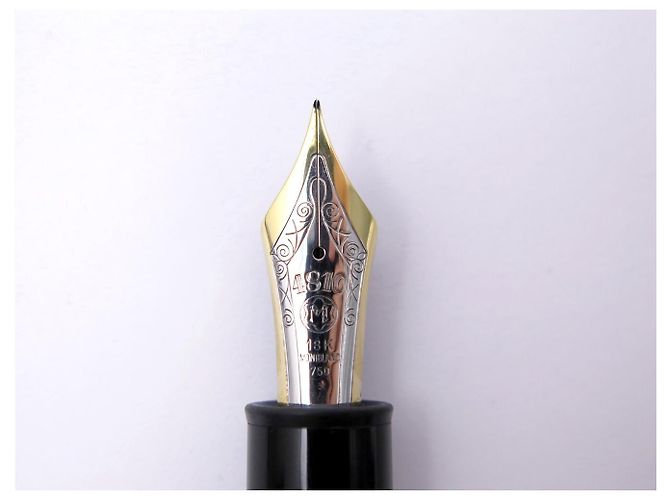 PENNA STILO MONTBLANC MEISTERSTUCK 149 MB132114 NERA A PISTONE - vista 6