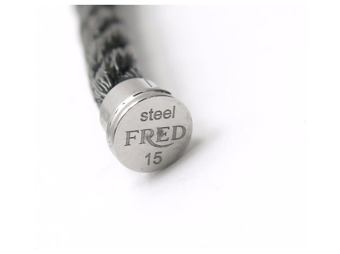 CAVETTO INTERCAMBIABILE FRED PER BRACCIALE FORCE 10 GM ACCIAIO GRIGIO T15 STRAP - vista 3