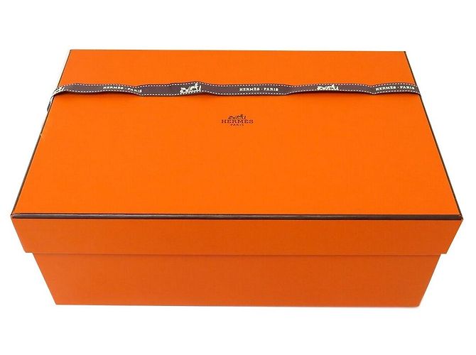 Hermès SCARPE HERMES MULES ORAN IN CANVAS DENIM BLU H241060Z 41 SANDALI SHOES - vista 15
