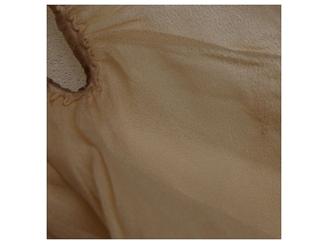 Blusa drapeada Illuminate de Zimmermann en viscosa beige - vista 10