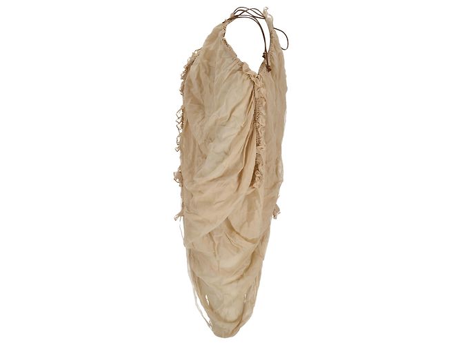 Blusa drapeada Illuminate de Zimmermann en viscosa beige - vista 2