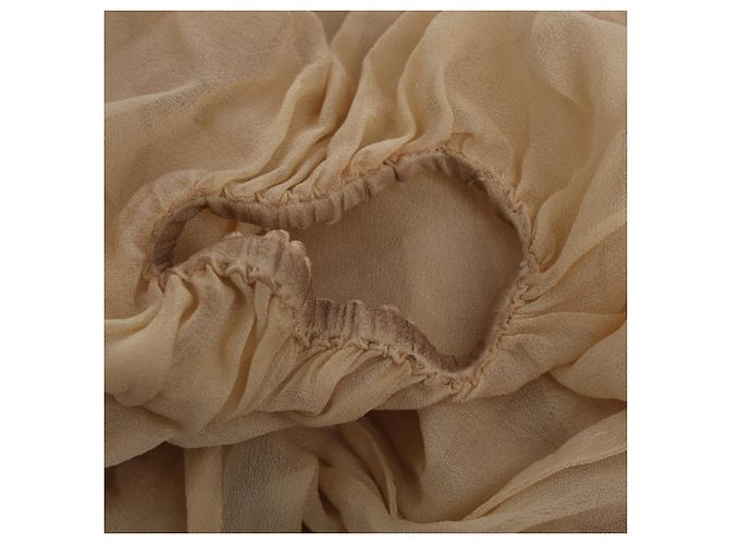 Blusa drapeada Illuminate de Zimmermann en viscosa beige - vista 8