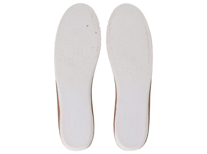 Sneakers Gucci Shift in camoscio e mesh marrone - vista 14