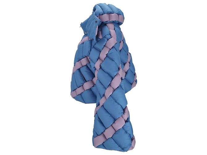 Autre Marque  Christopher Raxxy Horn Sleeve Great Wall Down Jacket in Multicolor Polyester - view 2