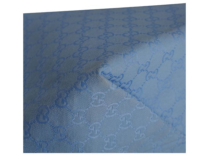 Bolso Tote Gucci Medium Totissima en lona azul - vista 15