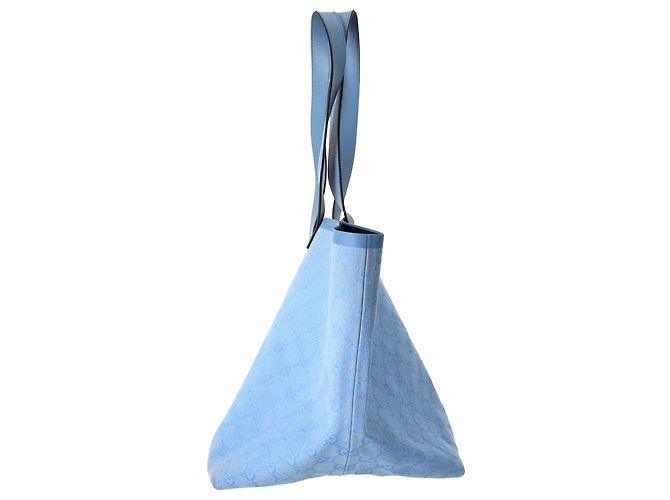 Bolso Tote Gucci Medium Totissima en lona azul - vista 4