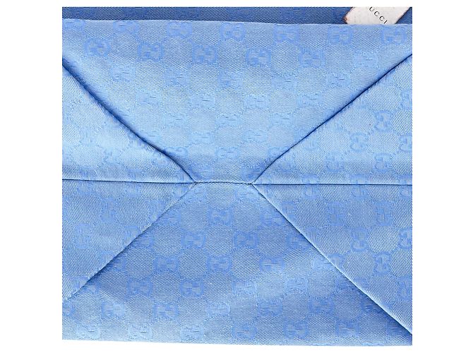 Bolso Tote Gucci Medium Totissima en lona azul - vista 8