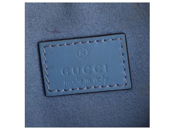 Bolso Tote Gucci Medium Totissima en lona azul - vista 9