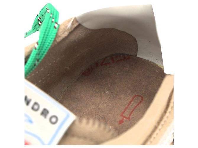Sneakers Sandro Light Wave in camoscio marrone - vista 10