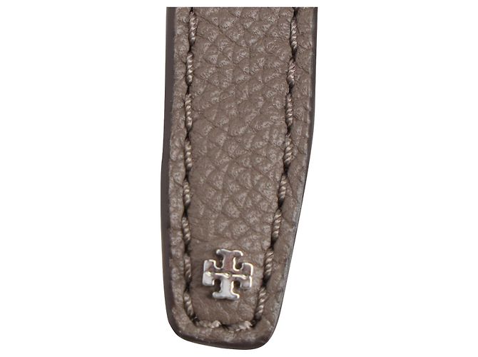 Borsa a secchiello Tory Burch Romy in pelle di vitello marrone - vista 11