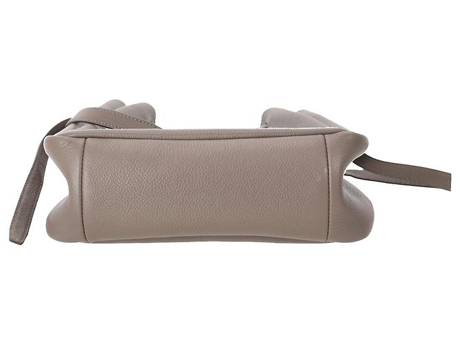 Borsa a secchiello Tory Burch Romy in pelle di vitello marrone - vista 6