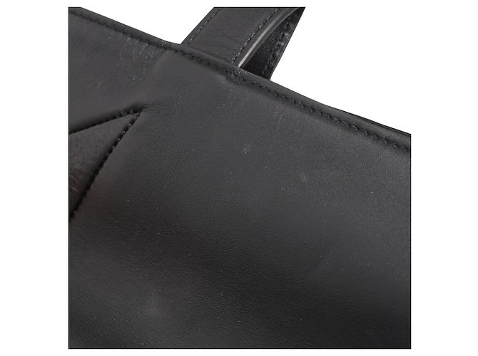 Off White Off-White Oyah kleine Schultertasche aus schwarzem Kalbsleder - Ansicht 15