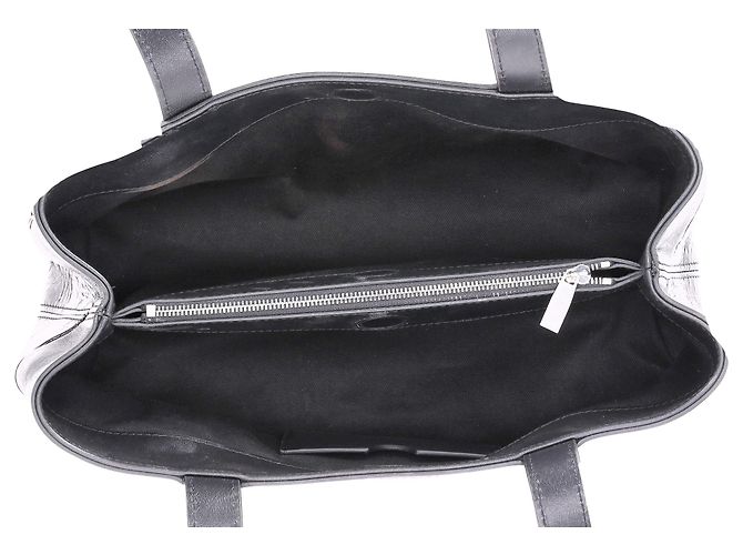 Off White Off-White Oyah kleine Schultertasche aus schwarzem Kalbsleder - Ansicht 6