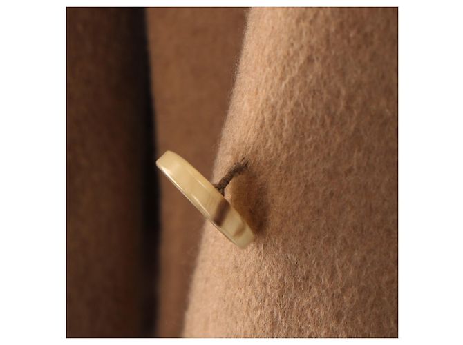 Blazer cruzado Max Mara Olimpia en pelo de camello marrón - vista 10