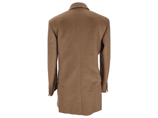 Blazer cruzado Max Mara Olimpia en pelo de camello marrón - vista 3