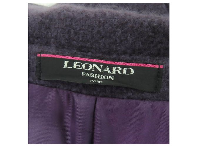 Casaco de lã angorá e cashmere LEONARD FASHION - vista 7