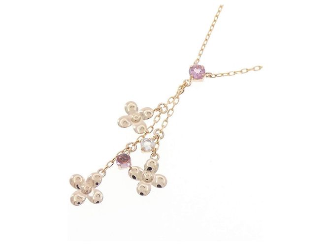 Autre Marque Collana Tourmaline Fiore Au750 - vista 3