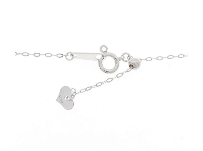 Autre Marque Collana in oro bianco Au750 e diamanti - vista 5