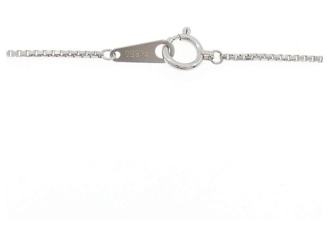 Autre Marque Collana in Smeraldo e Diamanti Pt900 Pt850 - vista 5