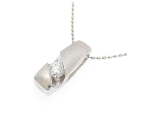 Autre Marque Collana in diamanti Pt900 Pt850 - vista 3